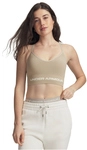 UNDER ARMOUR Vanish Seamless Low Support Sport-BH Damen 299 - city khaki/summit white