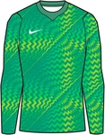 NIKE Gardien VI Dri-FIT Torwarttrikot Herren 324 - stadium green/white S