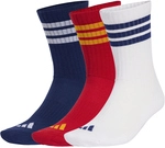 3er Pack adidas 3-Streifen Cushioned Sportswear Crew Socken KE5503 - Spanien 40-42