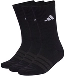 3er Pack adidas Cushioned Sportswear Crew Socken KC9626 - black/black/white...