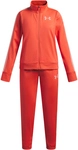 UNDER ARMOUR Knit Trainingsanzug M&auml;dchen 690 - venom red/posh pink/posh pink L