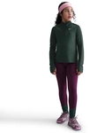NIKE One Dri-FIT Tights M&auml;dchen 610 - bordeaux/white XL (156-166 cm)