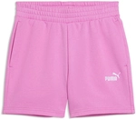PUMA Essentials Small No. 1 Logo 5'' High-Waist French Terry Sweatshorts Damen 74 -