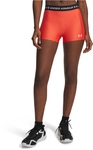 UNDER ARMOUR HeatGear Shorty Damen 690 - venom red/white L