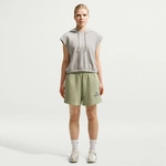 NIKE Fleece Boyfriend Shorts Damen 371 - olive aura M