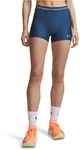UNDER ARMOUR HeatGear Shorty Damen 498 - wham blue/blue haze L