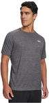 UNDER ARMOUR Tech Strukturiertes Trainingsshirt Herren 026 - castlerock/white S
