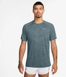 NIKE Stride Dri-FIT ADV kurzarm Laufshirt Herren 382 - mineral slate/reflective silv