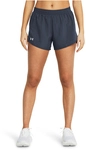 UNDER ARMOUR Fly-By Shorts Damen 044 - downpour gray/downpour gray/reflective L