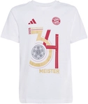 adidas FC Bayern M&uuml;nchen Deutscher Meister Meistershirt 2024/25 white XXL