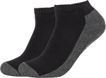 4er Pack camano Pro Tex Funktions-Sneakersocken 0005 - black 39-42