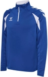 hummel hmlCORE 2.0 1/2-Zip Sweatshirt 7691 - true blue/white 3XL