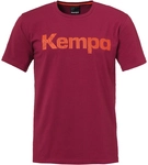 Kempa Graphic T-Shirt deep rot 116