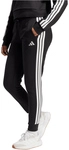 adidas Essentials 3-Streifen Fleece Slim Jogginghose Damen JX2543 - black/white XL