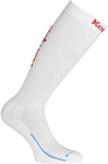 Kempa Socken Lang weiss/rot 31-35