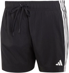 adidas 3-Streifen Badeshorts Herren KV6501 - black/white XL