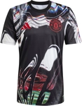 adidas Manchester United Aufw&auml;rmshirt 2025/26 Herren KA6419 - black/white/mufc...
