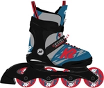 K2 Eddie Pro Inlineskates Kinder 1 - gray/blue L