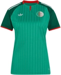 adidas FAF Algerien Ausw&auml;rtstrikot WM 2026 Damen JZ0275 - court green XXL