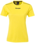 Kempa Polyester Shirt Damen limonengelb M