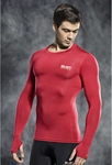 Select Kompressionsshirt langarm rot 140
