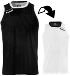 Kempa Reversible Tanktop Basketballtrikot Herren schwarz/wei&szlig; L