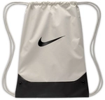 NIKE Brasilia Drawstring Turnbeutel (18 Liter) 072 - light bone/black/black