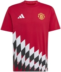 adidas Manchester United Stadium Graphic T-Shirt 2026/27 Herren KH4805 - mufc red L