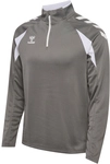 hummel hmlCORE 2.0 1/2-Zip Sweatshirt 1299 - steel gray/white XXL