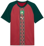 PUMA FRMF Marokko Aufw&auml;rmshirt WM 2026 Herren 11 - dark crimson/dark myrtle S