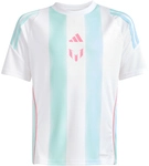 adidas Messi Trainingstrikot Kinder KD6405 - white/semi flash aqua 164