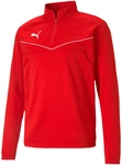 PUMA teamRISE 1/4-Zip Top PUMA red/PUMA white S