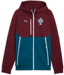 PUMA Portugal Pumatech Hoodie Herren 21 - ruby shimmer/ocean tropic S