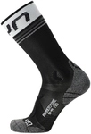 UYN Runner's One Mid Laufsocken Damen black/white 35-36