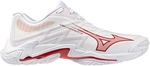 Mizuno Wave Lightning Elite Volleyballschuhe Damen 73 - white/rose elegance/lava
