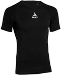 Select kurzarm Funktionsshirt Herren schwarz S