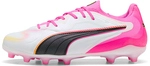 PUMA King 20 Pro FG/AG Fu&szlig;ballschuhe 05 - PUMA white/poison pink/bright aqua 44