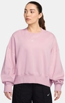 NIKE Sportswear Phoenix Over-Oversized Fleece Sweatshirt Damen 663 - pink foam/sail