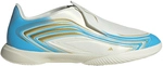 adidas F50 Messi League Laceless IN Fu&szlig;ballschuhe Kinder ivory/semi blue...