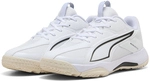 PUMA Accelerate 5 Handballschuhe Kinder 02 - PUMA white/PUMA black/alpine snow...