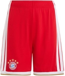 adidas FC Bayern M&uuml;nchen Heimshorts 2026/27 Kinder JZ3084 - better scarlet 128