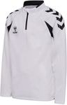 hummel hmlCORE 2.0 1/2-Zip Sweatshirt Kinder 9124 - white/black 116