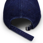 NIKE Club Unstructured Denim Cap 419 - college navy/white L/XL