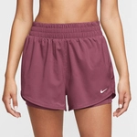 NIKE One Dri-FIT High-Waist 3" 2in1 Shorts Damen 654 - pink smoke/white S