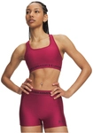 UNDER ARMOUR Armour Mid Crossback Sport-BH Damen 622 - claret/ox blood M