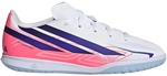 adidas F50 Hyperfast Club IN Fu&szlig;ballschuhe Kinder cloud white/solar purple/solar