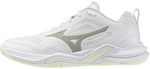 Mizuno Wave Stealth Pro Volleyballschuhe Damen 85 - white/aqua gray 38