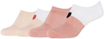 4er Pack s.Oliver Silky Touch Rib Mini Sneakersocken Damen 4257 - mellow rose 35-38