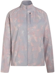 adidas Adi365 Animal Print Iconic Laufjacke Damen KG0462 - grey one/semi frozen