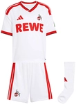adidas 1. FC K&ouml;ln Heim-Minikit 2026/27 Kinder KU2886 - white 110